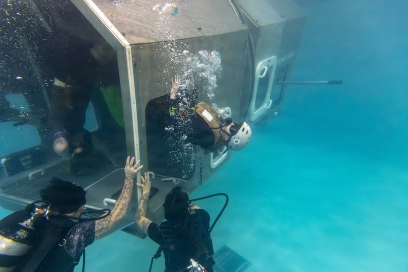 Amphibious Egress Training