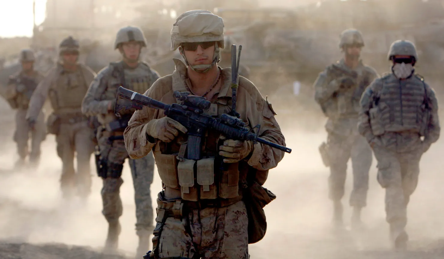Dusty in Afghanistan
