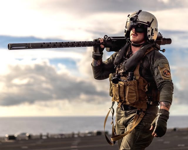 .50 caliber machine gun