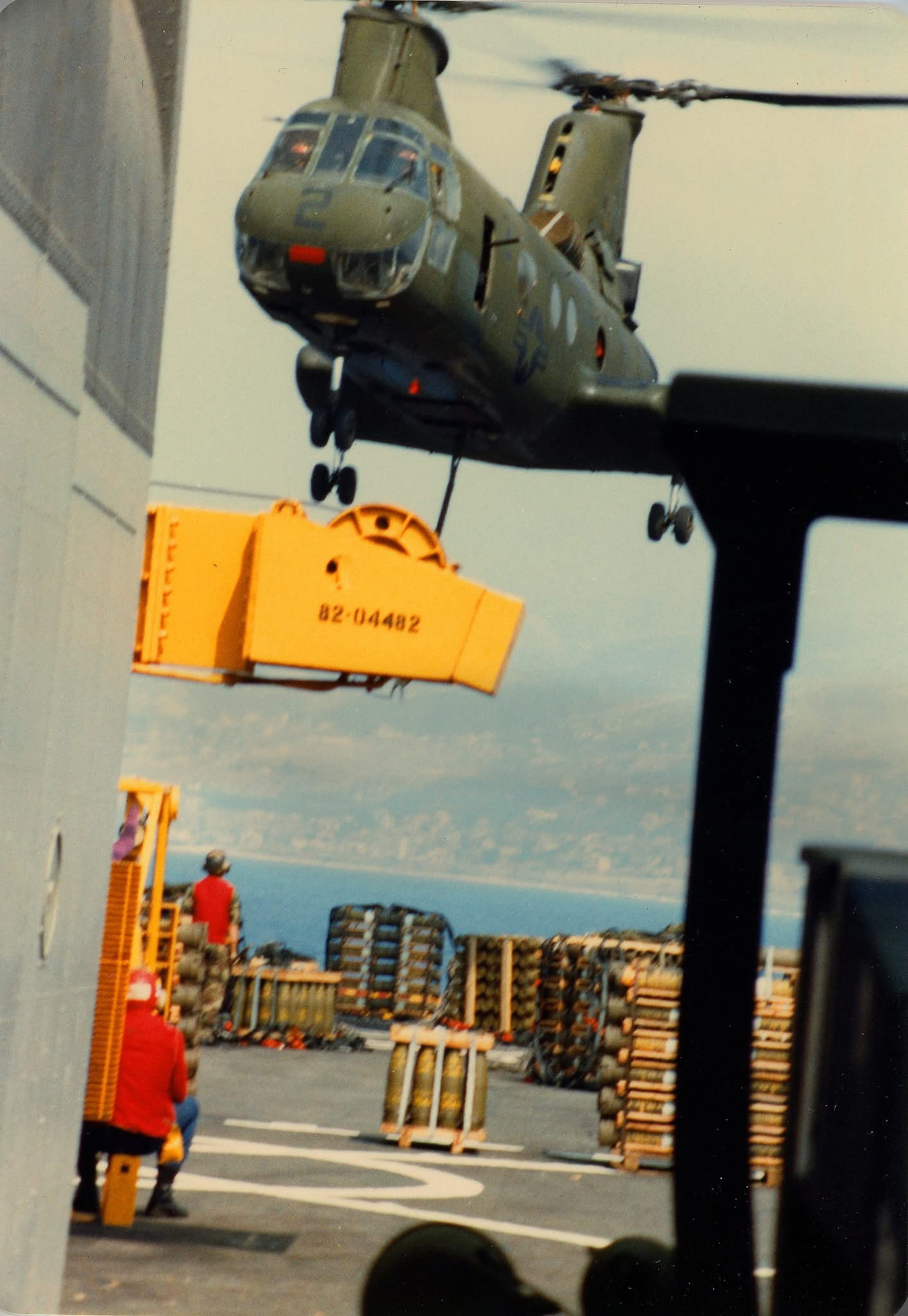 BLT. 3/3 on USS Duluth off the Coast of Beirut Lebanon
