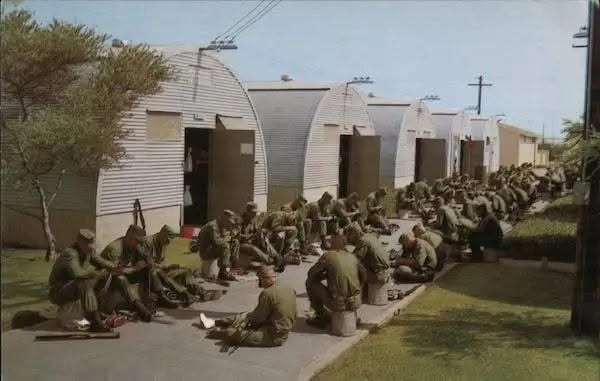 Quonset huts