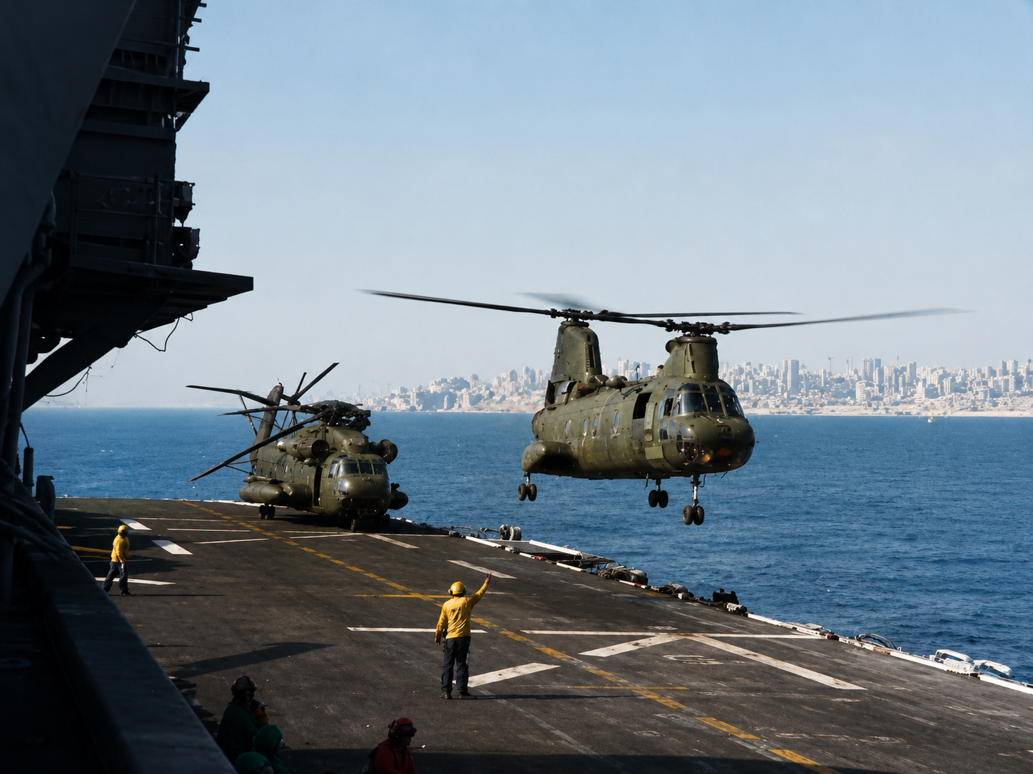 Off the coast of Beirut