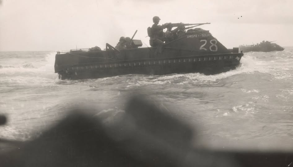 “Whiskey Sour” Heads for Betio — Battle of Tarawa, 1943