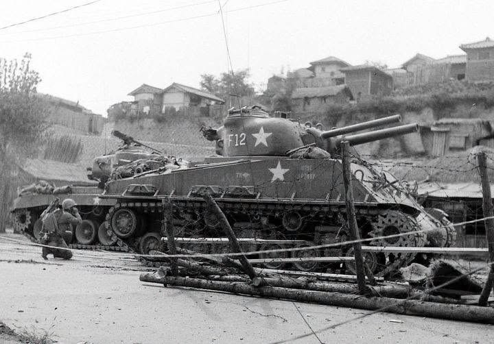 Marine Flame Tank in the Battle for Seoul — 1950
