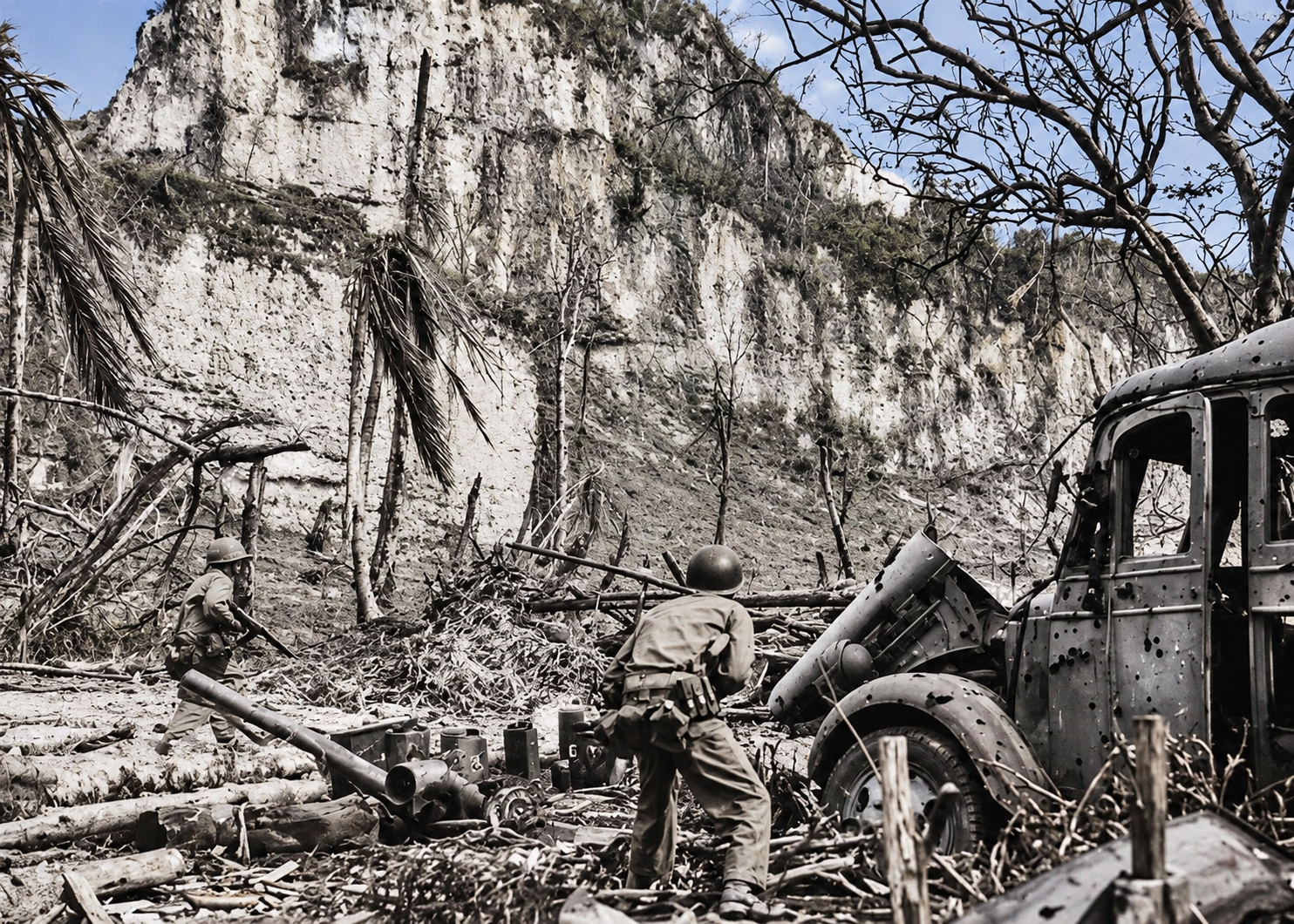 Marines Advance Into Peleliu’s Coral Ridges