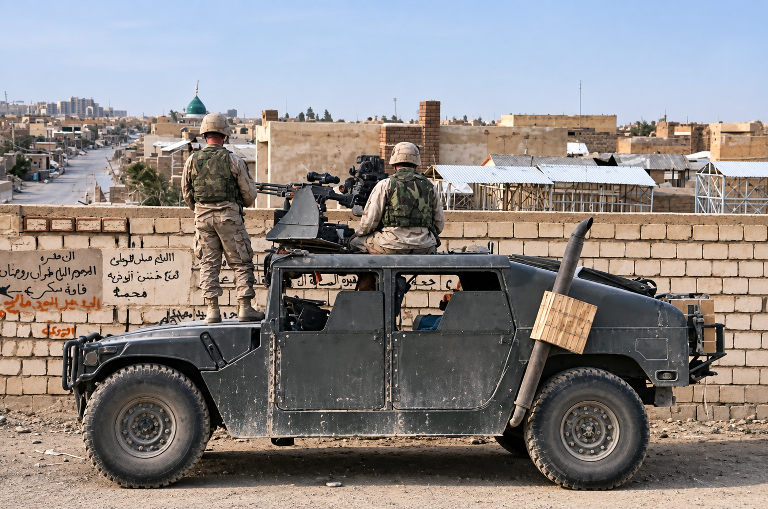 Marines of BLT 1/4 in Najaf, Iraq