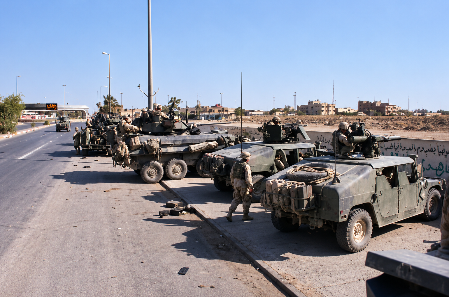 BLT 1/4 Marines at Najaf